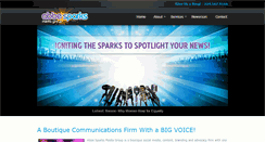 Desktop Screenshot of abbesparksmedia.com